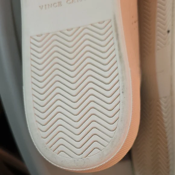 Vince Camuto Cream and Gold Sneakers - Picture 9 of 9